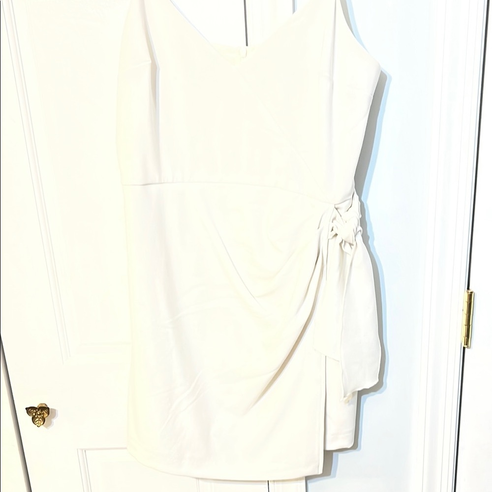 French Connection White Mini Dress